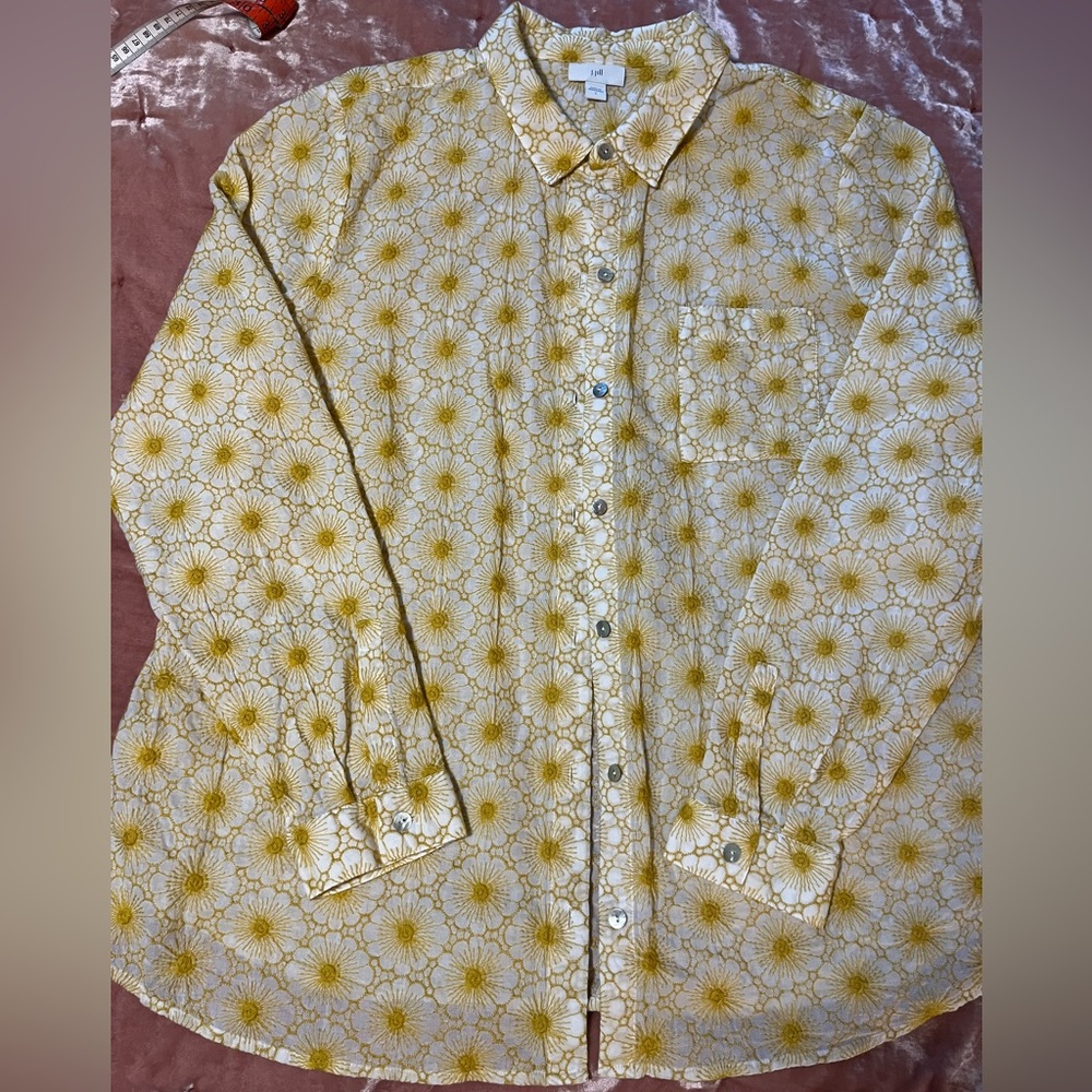 J Jill daisy shirt